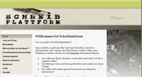 Schreibplattform 2011
