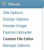 Thesis Custom File Editor