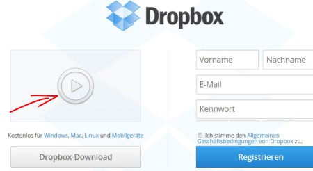 Einführungsvideo Dropbox